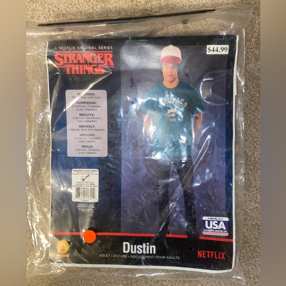 Stranger Things Other - ❤️2 for 10❤️ Stranger Things Dustin Costume - tshirt and hat